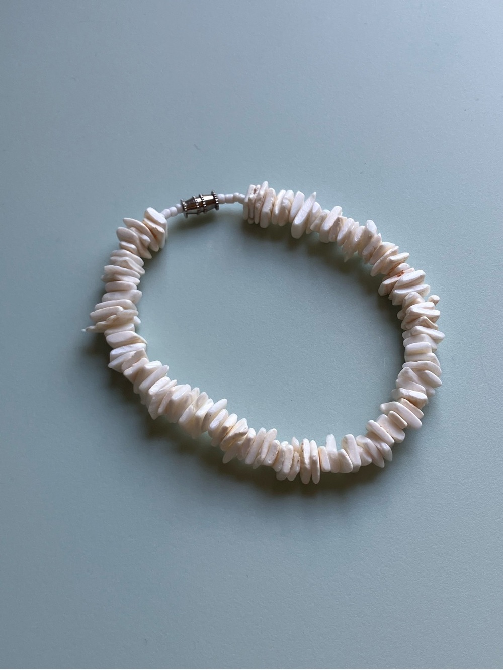 White Puka Shell Bracelet
